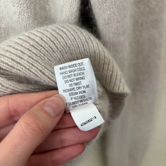 Angora Rabbit Hair Blend Super Soft Cardigan Sweater Apt. 9 - Picture 10 of 11